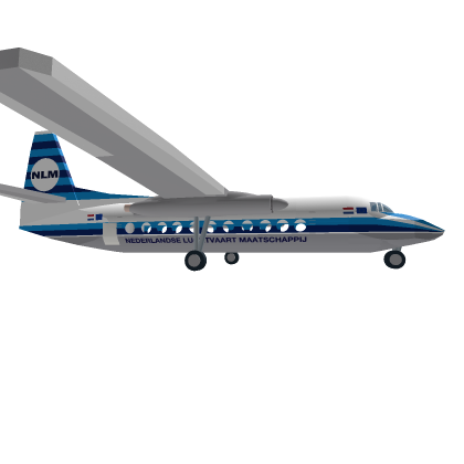 NLM Cityhopper (Heritage) F27-100 Friendship