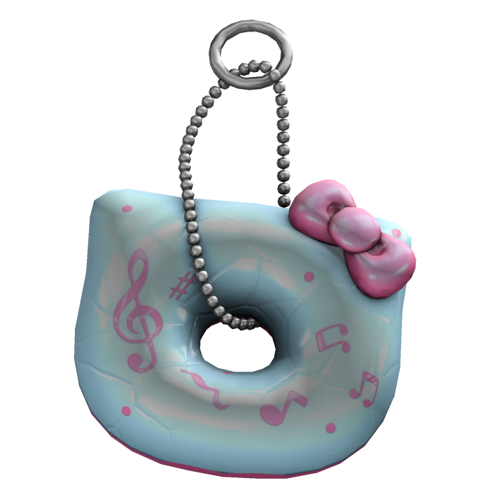 ☆ ┊ Jelly birkin donut charm blue