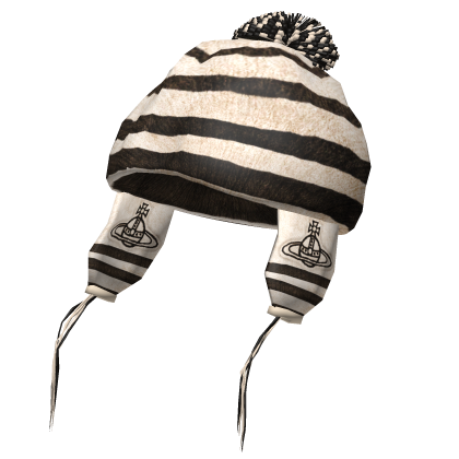 Cream and Brown Beanie Roblox item