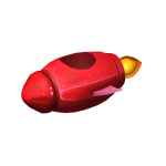 Bold Red Rocket