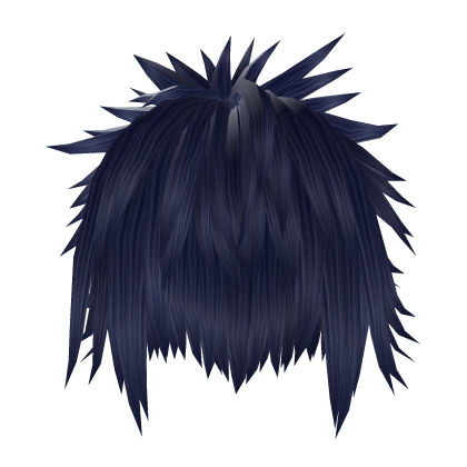 Shaggy Spiky Emo Blue Hair Roblox item