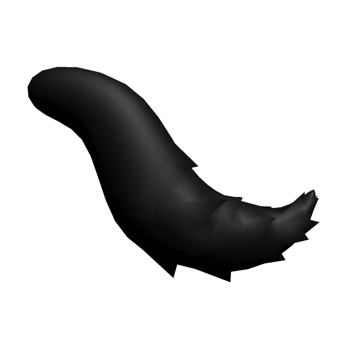 Cute Black Fox Tail