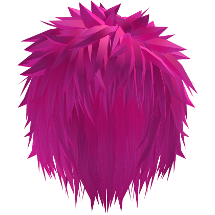 Neon Pink Messy Anime Spiky Gothic Emo Boy Hair Roblox item