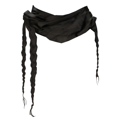Dark Grunge Brutalist Wrinkled Scarf 3.0