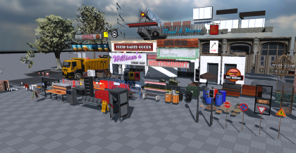 Modular City Enviroment Pack preview 1