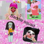Baddie squad with star