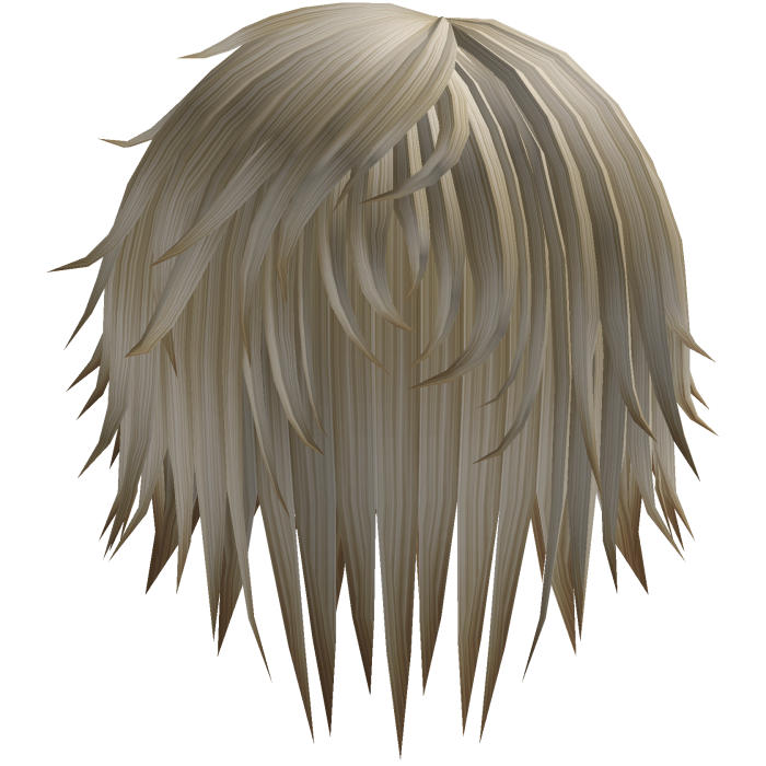 Soft Messy Emo Vkei Blonde Hair