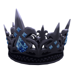 Thunderstone Jewelled Obsidian Crown of Kings