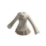 🍀Cute Fur Jacket w Mini Skirt (Beige)