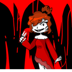 red dress girl :)