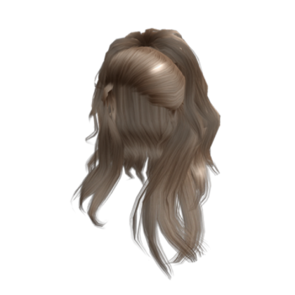 brown hair Roblox decal