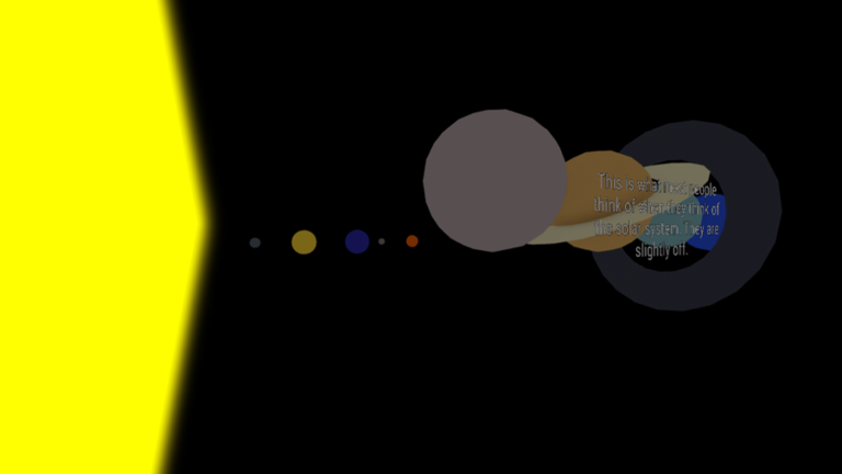 Solar System To Scale screenshot 2