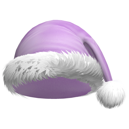 Christmas Santa Hat in Purple