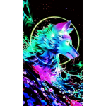 Rainbow wolf fangroup