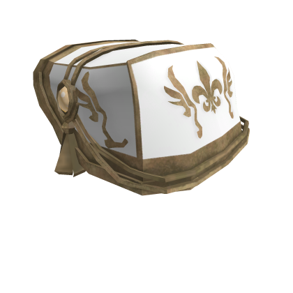 White Opulent Shoulderpad Right Roblox