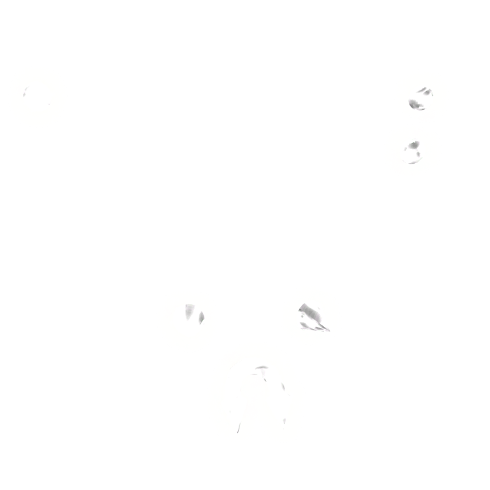 [EMISSIVE] Glowing Silver Goth Face Piercings