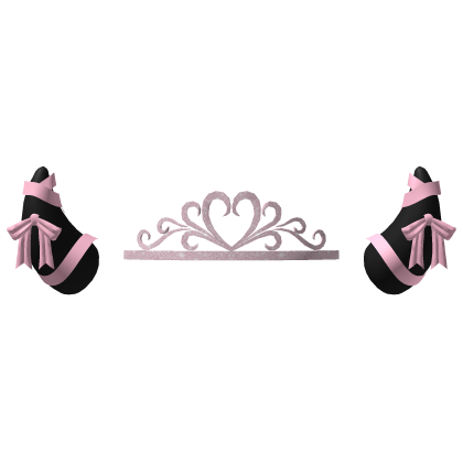 Princess Devil Imp Horns - Black Pink Jirai Kei