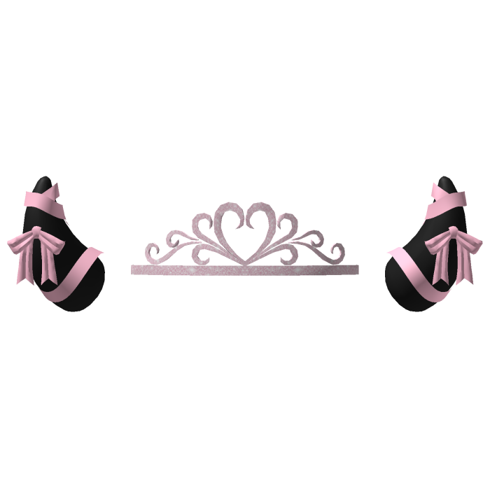 Princess Devil Imp Horns - Black Pink Jirai Kei