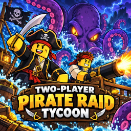 🏴‍☠️2 Player Pirate Raid Tycoon🏴‍☠️