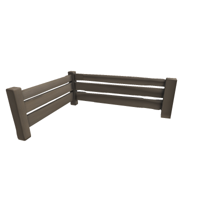 Wood Angle Barrier / Corner Fence