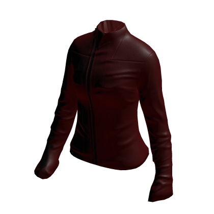 Burgundy Leather Jacket