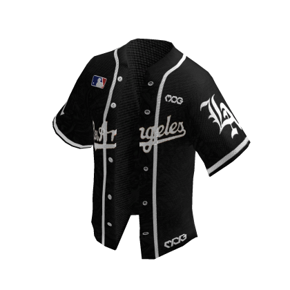 MOG - Los Angeles Black Baseball Jersey