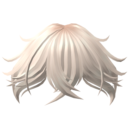 Messy Fluffy Bangs in Platinum Blonde Roblox item