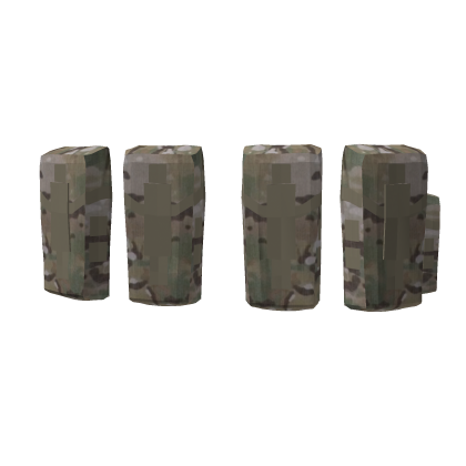 UK multicam Army Vest Pouches Roblox item