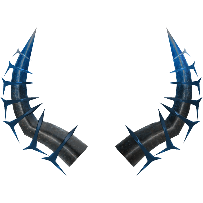 [EMMISIVE] Blue Glowing Horns Recolor (Addon)