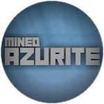 Mined Azurite
