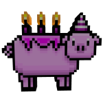 8-Bit Birthday Pig