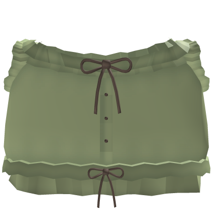 Midsummer Bloom Top In Green Roblox item