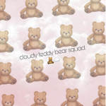 cloudy teddy bears
