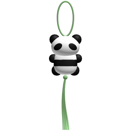 ʚ cute panda chinese keychain パンダ Roblox item