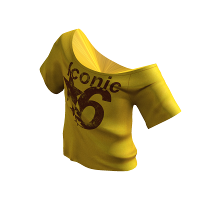 Off Shoulders Yellow Shirt