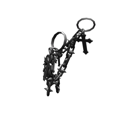 Right Waist Chains w/ Crosses › Black thumbnail