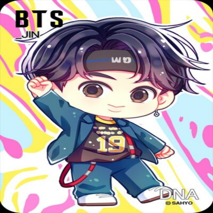 Chibi J in from DNA Roblox decal