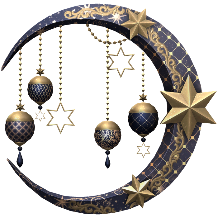 Winter Aesthetic Crescent Moon
