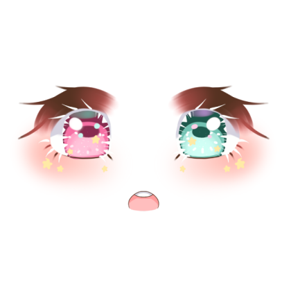 pink n aqua Roblox decal