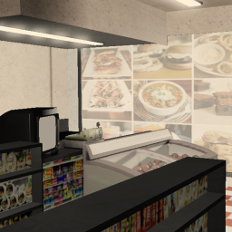 the grocery store.
