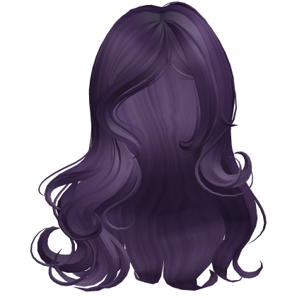 ♡ Silky Long Ethereal Waves (Dark Purple) Roblox item