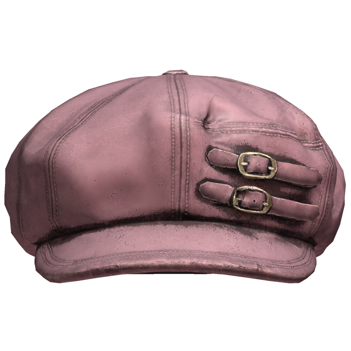 Pink Buckle Beret