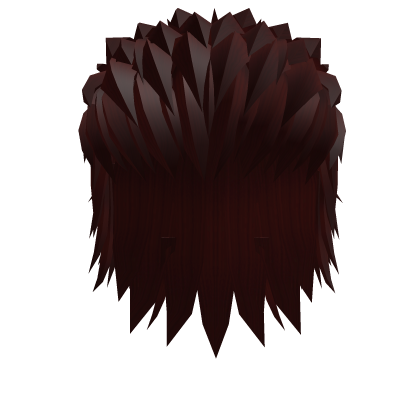 Spiky Punk Mullet Emo Boy Hair (red)