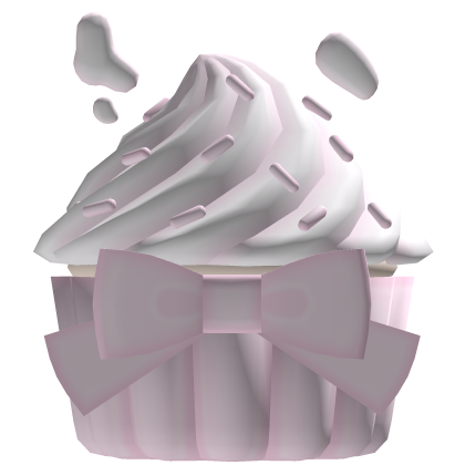 pink cupcake cutie treat with bow