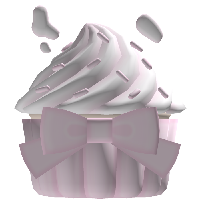 pink cupcake cutie treat with bow
