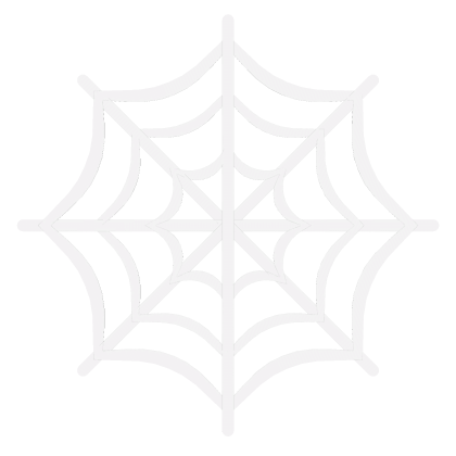  Halloween Spider Web Hair Clip (L) 🕸️