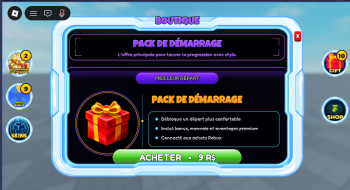 Shop UI Bundle | Spin Wheel + Rewards preview 2