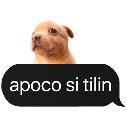 apoco si? tilin spanish meme texto