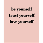 You ken by clothes be your self