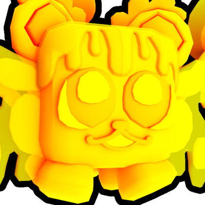 Gold Honey Bear